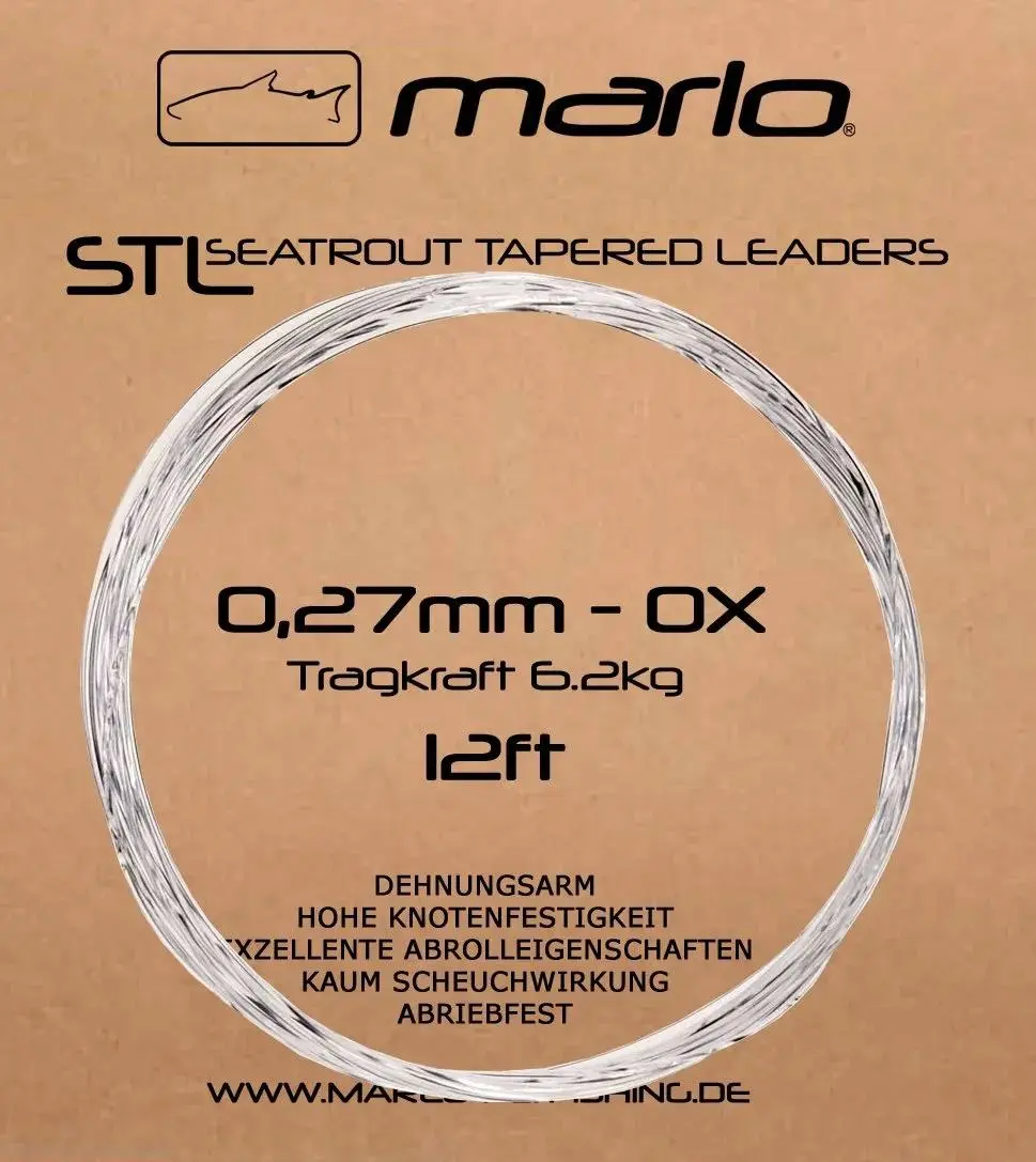 Marlo Flyfishing Marlo 12ft Tapered Fluorocarbon Leader 2 Marlo Flyfishing Marlo 12ft Tapered Fluorocarbon Leader