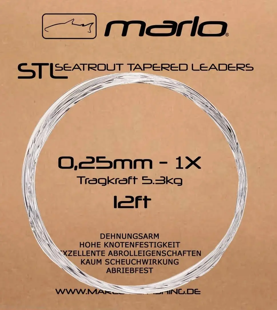 Marlo Flyfishing Marlo 12ft Tapered Fluorocarbon Leader 3 Marlo Flyfishing Marlo 12ft Tapered Fluorocarbon Leader – Bild 2