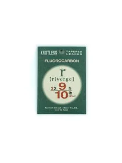 Riverge Fluorocarbon Gezogenes Vorfach 9ft