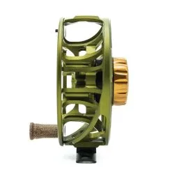 Ross Reels Animas Fliegenrolle Olive -Guideline Verkäufe animas olive side 3