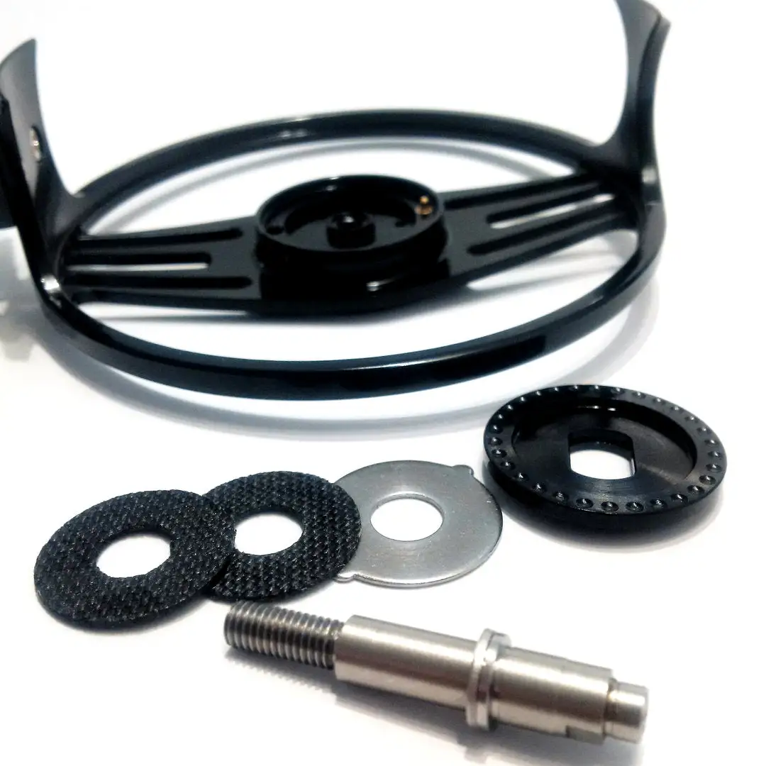 Marlo Flyfishing Marlo Mla² Fliegenrolle Schwarz/Orange-Dark Purple 5 Marlo Flyfishing Marlo Mla² Fliegenrolle Schwarz/Orange-Dark Purple – Bild 3