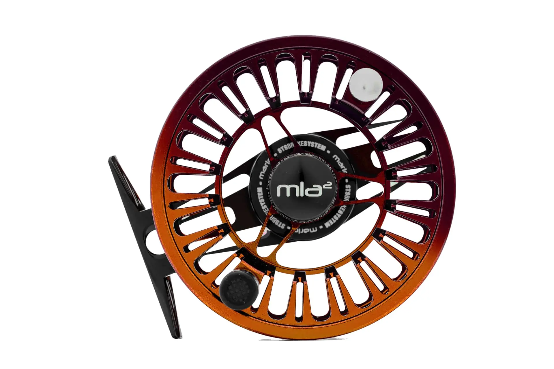 Marlo Flyfishing Marlo Mla² Fliegenrolle Schwarz/Orange-Dark Purple 3 Marlo Flyfishing Marlo Mla² Fliegenrolle Schwarz/Orange-Dark Purple